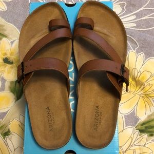 Arizona Shelby Cognac Sandals